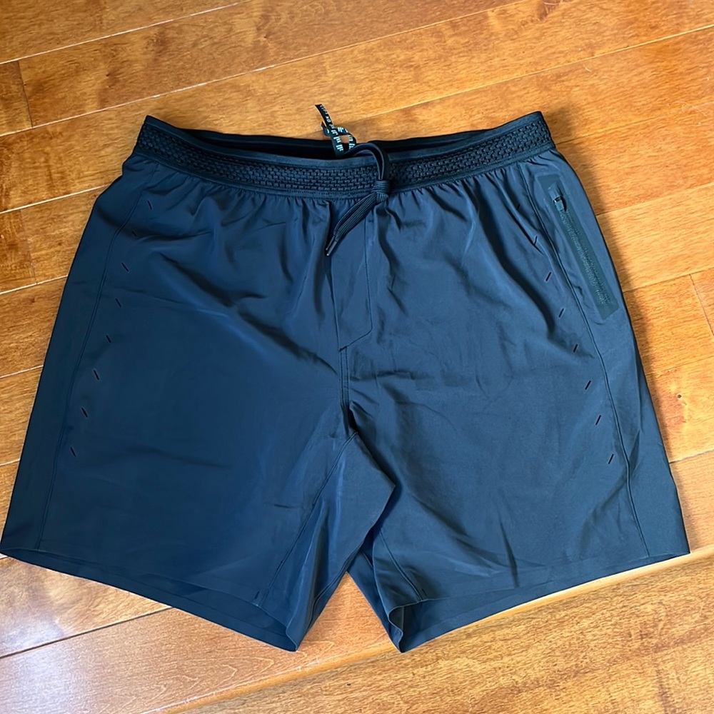 NWOT Ten Thousand Black Session Short (Liner) 7" Size Small